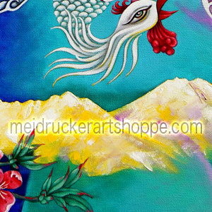5"x7" Happy Mother's Day Card《White Phoenix on Mt.Shasta》