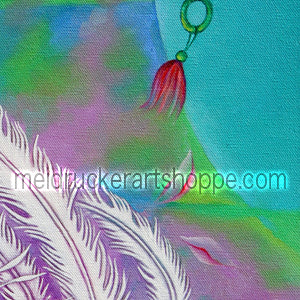 5"x7" Happy Mother's Day Card《White Phoenix on Mt.Shasta》