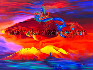 Phoenix at Sunset Mt.Shasta