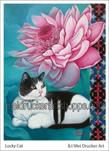 Load image into Gallery viewer, 2.5&quot;x3.7&quot; Art Sticker《Lucky Cat》