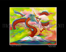 Load image into Gallery viewer, 14&quot;x11&quot; Art Matted Print《Dragon on Mt.Shasta》