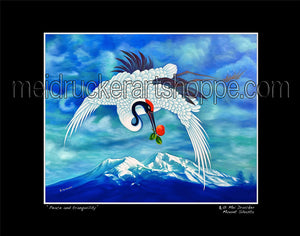 20"x16" Art Matted Print《Peace and Tranquility》