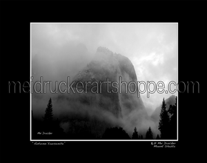 20"x16" Photography Matted Print《Autumn Yosemite》