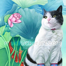 Load image into Gallery viewer, 2.5&quot;x3.7&quot; Art Sticker《Lucky Cat》