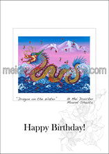 Load image into Gallery viewer, 5&quot;x7&quot; Happy Birthday Card ( 7 more dragon styles)