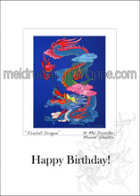Load image into Gallery viewer, 5&quot;x7&quot; Happy Birthday Card ( 7 more dragon styles)