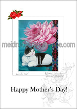 Load image into Gallery viewer, 5&quot;x7&quot; Happy Mother&#39;s Day Card《Lucky Cat》