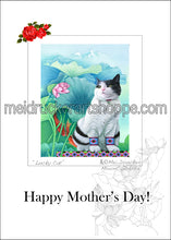Load image into Gallery viewer, 5&quot;x7&quot; Happy Mother&#39;s Day Card《Lucky Cat》