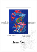 Load image into Gallery viewer, 5&quot;x7&quot; Thank You Card ( 6 more dragon styles )