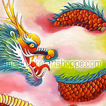 Load image into Gallery viewer, 13&quot;x19&quot; Art Paper Print《Mt.Shasta Dragon》