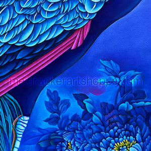16"x20" Art Matted Print《Peacock》