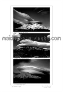 13"x19" Photography Paper Print《Mt.Shasta Lenticular》
