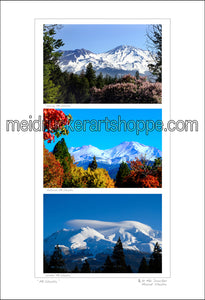 13"x19" Photography Paper Print《Mt.Shasta》