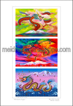 Load image into Gallery viewer, 13&quot;x19&quot; Art Paper Print《Mt.Shasta Dragon》