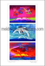 Load image into Gallery viewer, 13&quot;x19&quot; Art Paper Print《Energy Mt.Shasta》