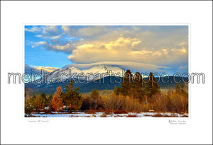 19"x13" Photography Paper Print《Sunset Mt.Shasta》