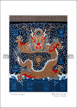 Load image into Gallery viewer, 5&quot;x7&quot; Art Paper Print《Chinese Dragon》