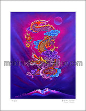 Load image into Gallery viewer, 8.5&quot;x11&quot; Art Paper Print《Dragon 》