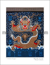 Load image into Gallery viewer, 8.5&quot;x11&quot; Art Paper Print《Chinese Dragon 》