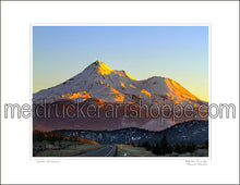 Load image into Gallery viewer, 11&quot;x8.5&quot; Photography Paper Print《Sunset Mt.Shasta》