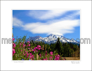 11"x8.5" Photography Paper Print《Summer Mt.Shasta》