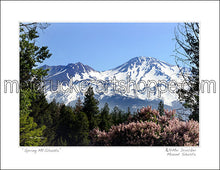 Load image into Gallery viewer, 11&quot;x8.5&quot; Photography Paper Print《Spring Mt.Shasta》