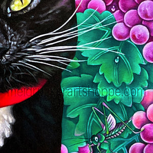 16"x20" Art Matted Print《Mindy Cat》
