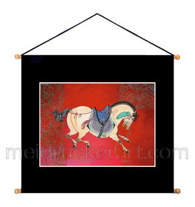 20"x21" Art Printed Wall Hanging《Light Brown Horse》