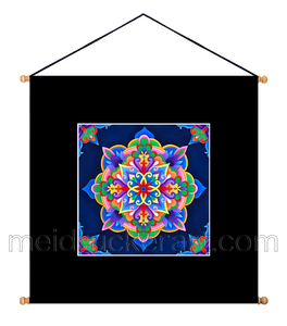 18"x18" Art Printed Wall Hanging《Mandala》