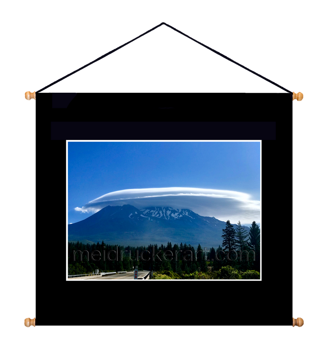 20''x21'' Art Printed Wall Hanging《Summer Mt.Shasta》