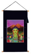 Load image into Gallery viewer, 16.5&quot;x28.5&quot; Art Printed Wall Hanging《Mt.Shasta Sunset Buddha》