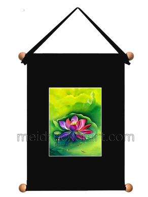 8''x11'' Art Printed Wall Hanging《Meditation》