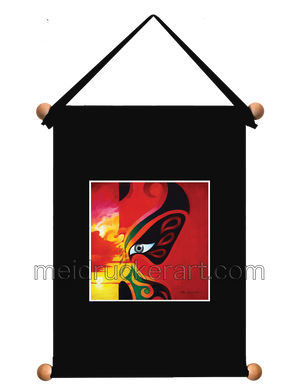 8''x11'' Art Printed Wall Hanging《Sunset Eye》