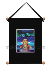 Load image into Gallery viewer, 8&#39;&#39;x11&#39;&#39; Art Printed Wall Hanging《Mt.Shasta Full Moon Buddha》