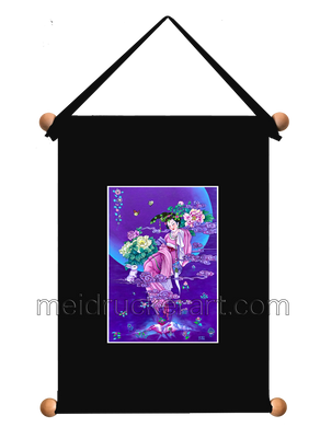 8''x11'' Art Printed Wall Hanging《Moon Fairy》