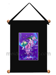 8''x11'' Art Printed Wall Hanging《Moon Fairy》