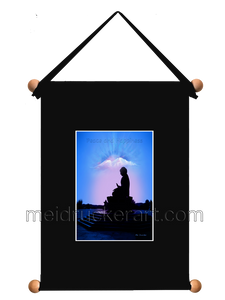 8''x11'' Art Printed Wall Hanging《Peace and Happiness》