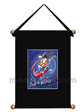 8''x11'' Art Printed Wall Hanging《Dancing Bodhisattva》