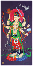 Load image into Gallery viewer, 2&quot;x4&quot; Art Magnet《Eight-Arms Guanyin Buddha》