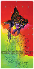 Load image into Gallery viewer, 2&quot;x4&quot; Art Magnet《Moor Goldfish》