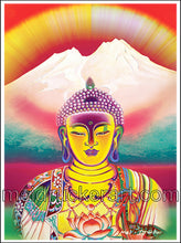 Load image into Gallery viewer, 2.5&quot;x3.7&quot; Art Sticker《Mt.Shasta Golden Buddha》