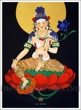 Load image into Gallery viewer, 2.5&quot;x3.7&quot; Art Sticker《Lotus Buddha》