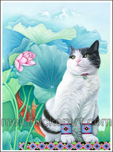 Load image into Gallery viewer, 2.5&quot;x3.7&quot; Art Sticker《Lucky Cat》
