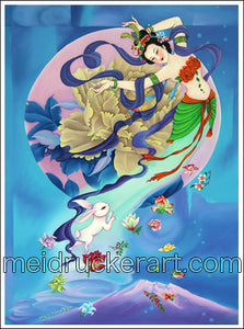 2.5"x3.7" Art Magnet《Moon Fairy》