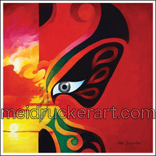 Load image into Gallery viewer, 2.7&quot;x2.7&quot; Art Magnet《Sunset Eye》