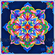 Load image into Gallery viewer, 2.7&quot;x2.7&quot; Art Magnet《Mandala》