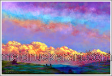 Load image into Gallery viewer, 3.7"x2.5" Art Sticker《Sunset 》
