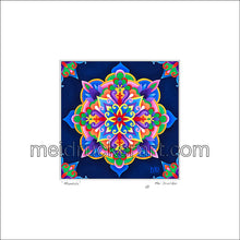 Load image into Gallery viewer, 10&quot;x10&quot; Art Matted Print《Mandala》