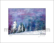 Load image into Gallery viewer, 10&quot;x8&quot; Art Matted Print《Winter》