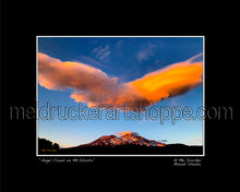 Load image into Gallery viewer, 10&quot;x8&quot; Photography Matted Print《Angel Cloud on Mt.Shasta》